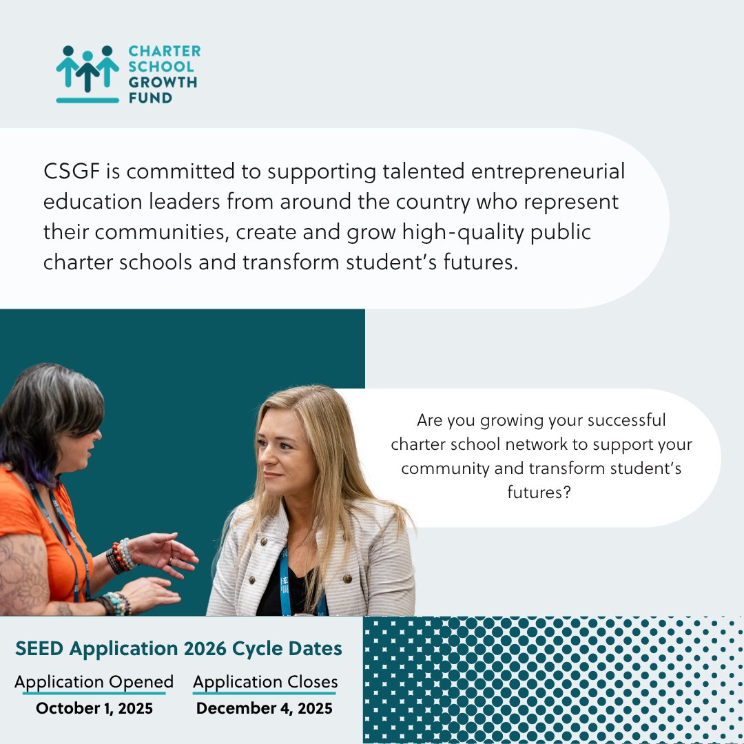 Celebrating Megan Garry, Founder of Encompass Community School, launching mastery-based learning where students advance based on demonstrated understanding rather than age, with flexible grouping that embraces each learner's unique profile.

Are you an education leader ready to