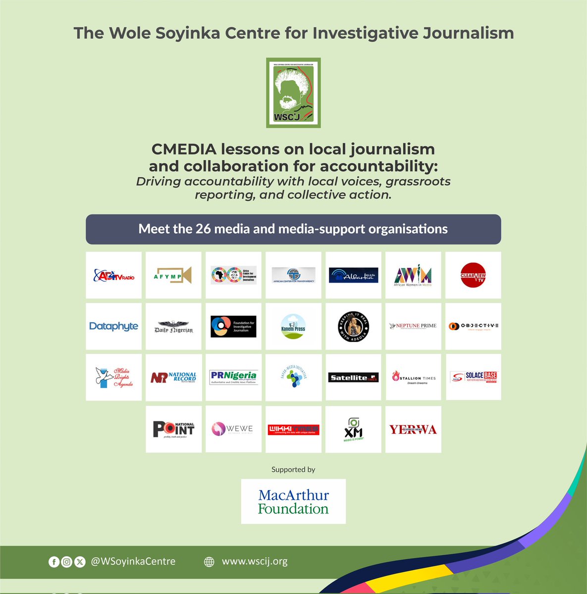 We convened a lively and forward-looking interactive session with all 26 media partners today. During the session, we reflected on the importance of local media, reporting with grassroots voices and collaborative action.