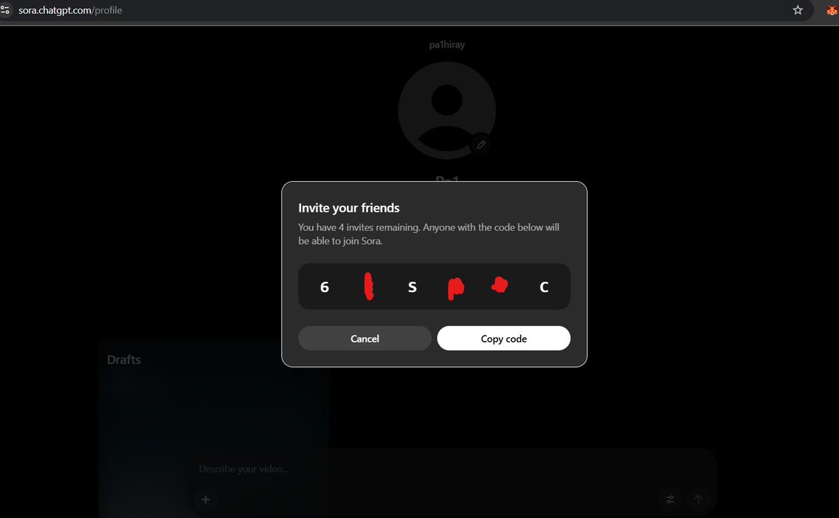 RituWithAI's tweet image. Want a FREE Sora 2 invite code?  
I'm giving away 31 codes no catch!  
How to join:  
1 Like + Retweet + Comment "Sora 2 Code"  
2 Follow me (so I can DM your code)  
▲ No Retweet = No Code 
First come, first served!  
#Sora2 #Al #invitecode #sora2invitecode #Giveaway