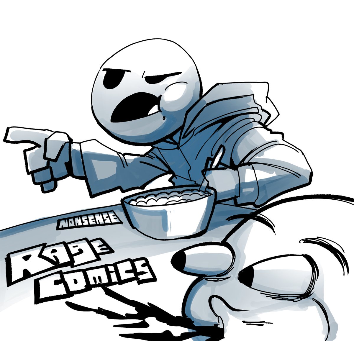 Day 28! Rage comics!

#cringetober2025 #Inktober2025