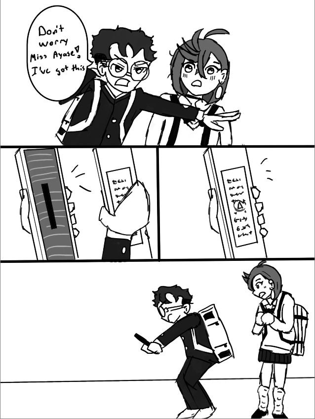 b1son_r's tweet photo. attempted show off (manga spoilers)

#dandadan #ダンダダン #momokarun https://t.co/VLBvtgVHRl