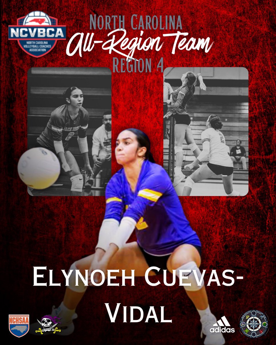 Congratulations to Sarah Badra, Karson Ives, and Ely Cuevas-Vidal on making the NC All-Region Team! Well-deserved! 👏 👏