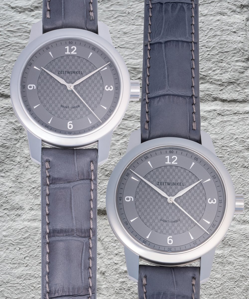 Our new dial designs are available for watches with a diameter of either 39mm or 42.5mm.

#swissmade #independentwatchmaking #inhousemovement #actuallywearit