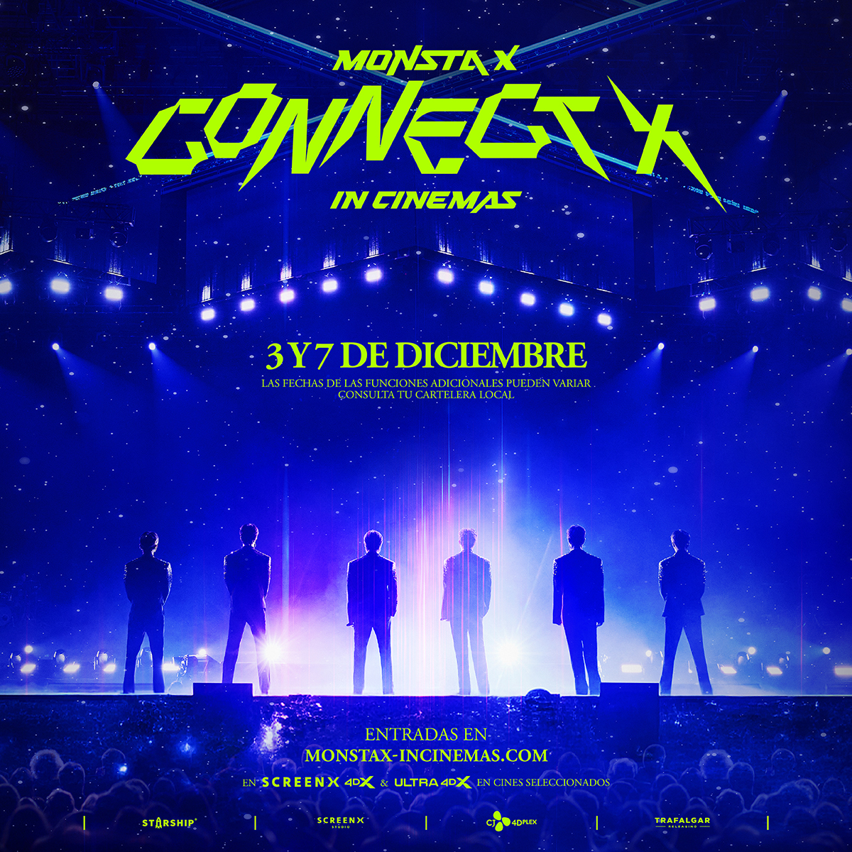 CinemarkPA's tweet photo. ¿Estás listo para ver a #MonstaX en la pantalla grande de Cinemark?🔥🍿

👉 Gran estreno el 3 de diciembre en Cinemark Pacific Center. 💜😍 

🚫 Contenido sujeto a cambios en fecha de estreno, disponibilidad del material y clasificación de edad por entidades regulatorias. https://t.co/TJqsTvIVou