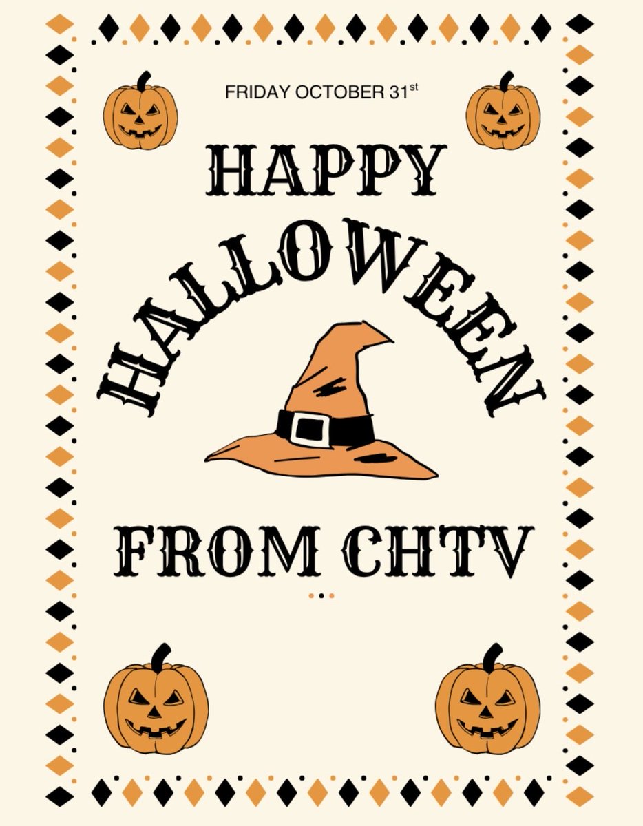 Happy Halloween from CHTV! 👻🎃