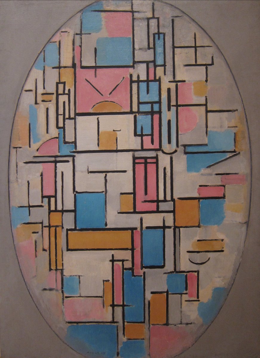 myopenmuseum's tweet photo. 🖼️ Composition in Oval with Color Planes 1
🧑🎨 Piet Mondrian
🏛️ Museum of modern art
#mondrian #art #painting #artlovers #abstractart #abstractartist #mondriaan #pietmondrian #oval #geometricart https://t.co/LFTtDYOGCr