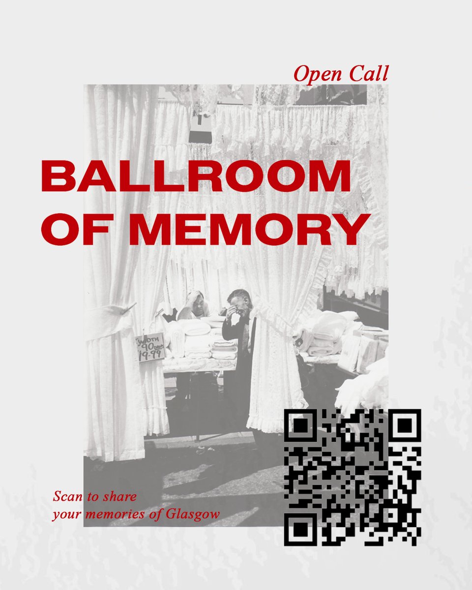 OPEN CALL: Collecting oral and written histories about Glasgow's spaces which have been lost, changed, or hold personal meaning - whether a demolished building, a closed-down shop, or beloved gathering spot. We want to hear from you!
Submit to: forms.gle/RcnQSS6eGeRswd…