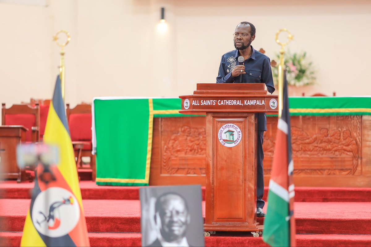 28.10.2025, I joined other Ugandans in a Memorial Prayer Service for Late Rt. Hon. <a href="/RailaOdinga/">Raila Odinga</a> at All Saints Cathedral Nakasero led by Archbishop Stephen Kazimba Mugalu. 
In attendance was the Governor of Kisumu HE: Prof. <a href="/AnyangNyongo/">Gov. Anyang' Nyong'o</a> represent the Government of Kenya, Rosemary