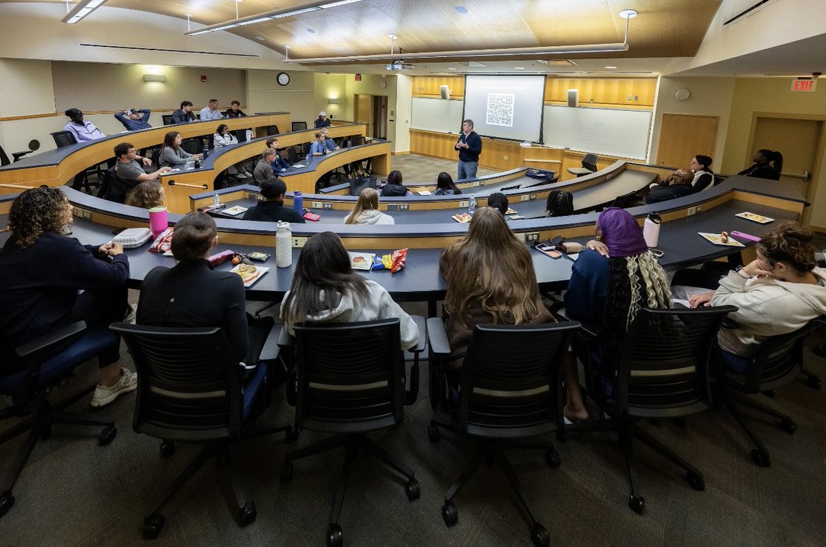 UMichGoMACC's tweet photo. Still thinking about all the gems that CEO and Michigan alum Jon Harris dropped last week💭
#GoBlue #TheMichiganDifference https://t.co/I0ZxSIwp8O