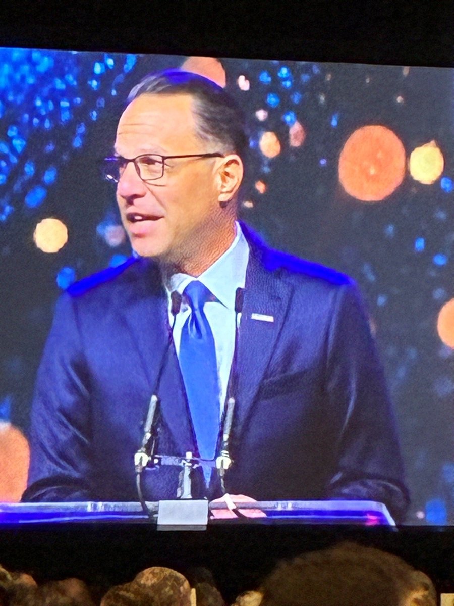 RepHaddock's tweet image. The PA Chamber Dinner was an action-packed program that celebrated the state’s accomplishments, as well as its boundless economic potential! Thank you to Governor Shapiro for his remarks about how business leaders and lawmakers can bring about legislative wins for all of PA!