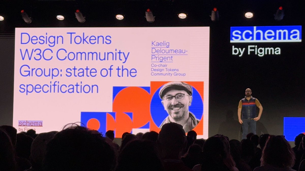 kaelig's tweet image. Today, at #Schema2025, I announced the first stable version of the @DesignTokens Specification — massive thanks to the amazing community of design system experts who made this happen ❤️

x.com/DesignTokens/s…