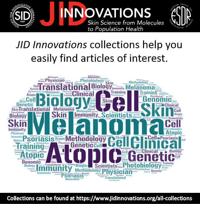 Read here: jidinnovations.org 
Submit your work here: mc.manuscriptcentral.com/jidi #dermatology #derm #dermtwitter