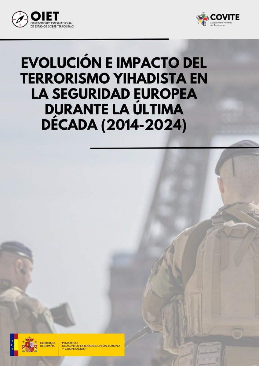 El terrorismo en Europa ha pasado de ataques coordinados y letales a acciones de baja complejidad protagonizadas por actores solitarios. Aunque menos sofisticados, estos atentados son más difíciles de prevenir por su carácter autónomo.

🔗observatorioterrorismo.com/actividades/ev…