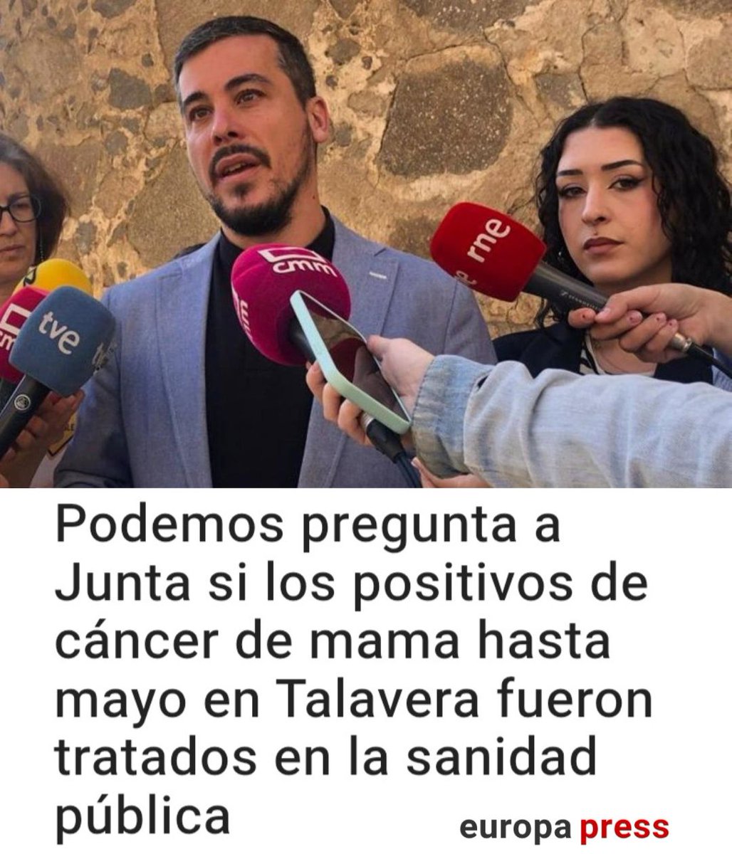 Exigimos la verdad sobre el escándalo de los cribados del cáncer por el gobierno de Page. Es el problema sanitario más grave de Castilla-La Mancha y está causado por las privatizaciones. Solamente lo público salva vidas y asegura el derecho a la salud.

europapress.es/castilla-laman…