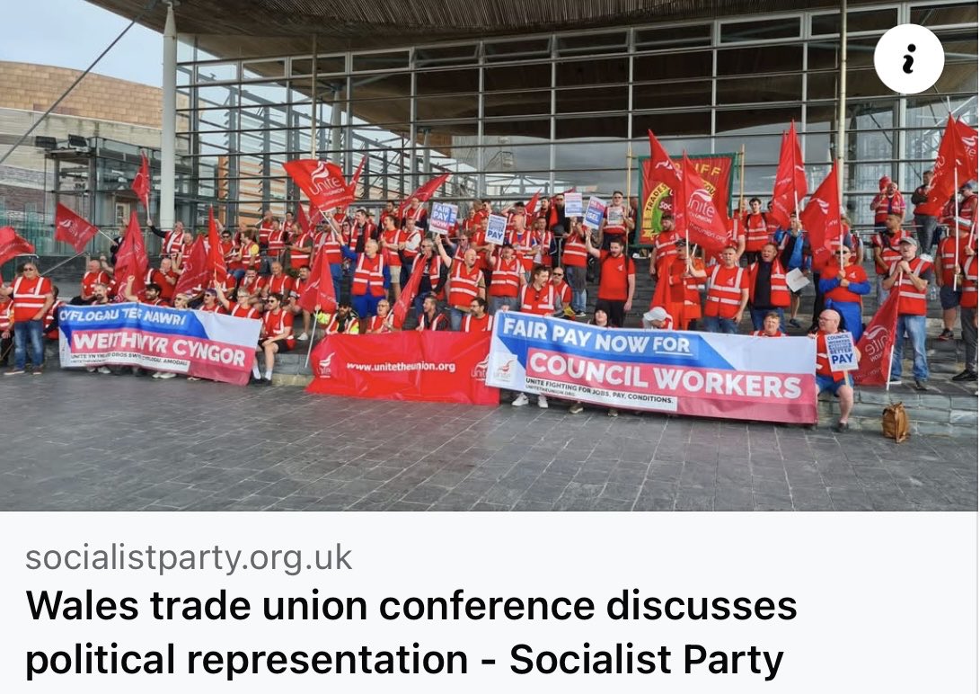 Cardiff_SP's tweet image. socialistparty.org.uk/articles/14408…

Conference pledges to support only candidates and parties that will stand up for the working class.