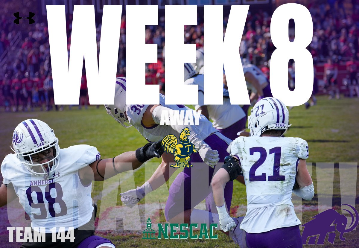 RELOAD AND ATTACK ‼️‼️
WEEK 8⃣‼️‼️ 
AWAY
TRINITY COLLEGE