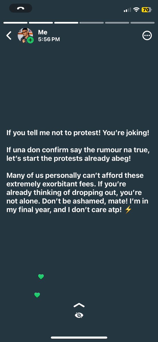 TayoNine's tweet image. UNILAG 💔
SPEECHLESS FR!!!
Many promising students have dropped. More are thinking and planning to drop out already as we speak. We can’t continue like this.
The whole world needs to come to our rescue. These exorbitant fees can’t fly!!! 😭 😭 is this the end?