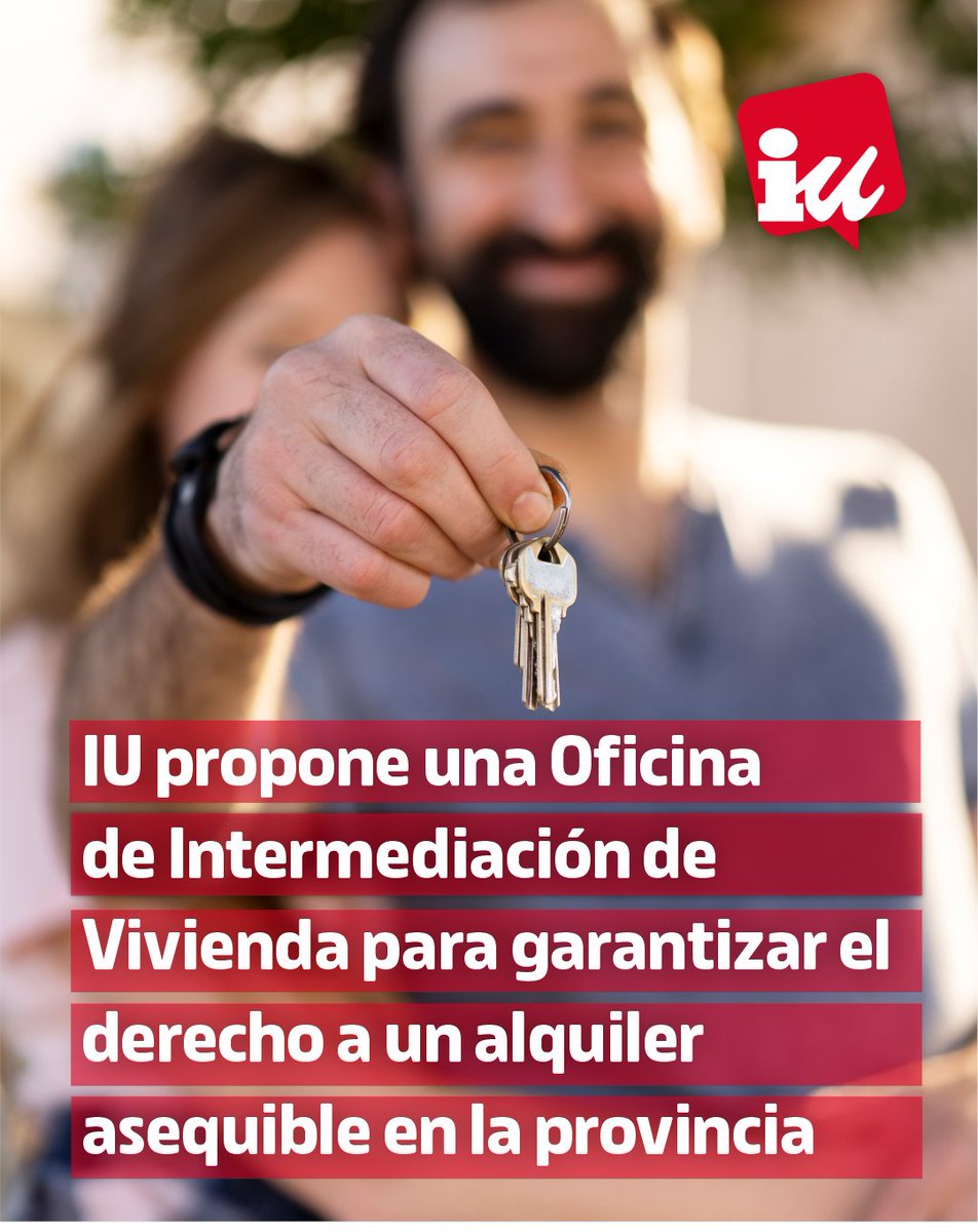 🤝🏻 La nueva oficina actuaría como punto de encuentro entre propietarios y arrendatarios y ofrecerá vivienda más asequible

⚖️ Queremos una nueva forma de hacer política de vivienda: útil, justa y al servicio de las personas, no de la especulación

 iusegovia.es/sg/2025/10/iu-…