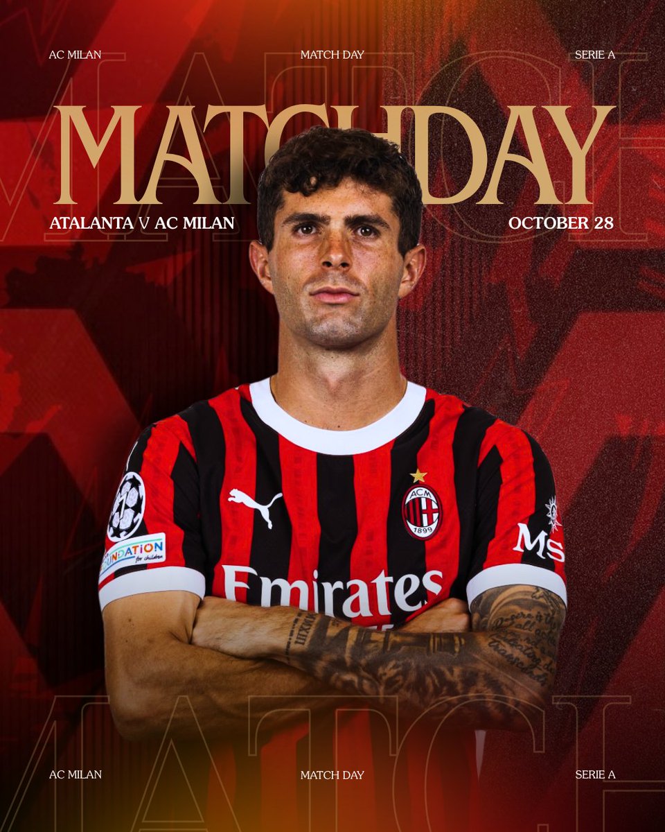 JorgeRaulPaz's tweet image. 🙌 ¡DÍA DE PARTIDO! 🙌
Atalanta 🆚AC Milan

🕰️ 13:45 GMT
🏟️ Gewiss Stadium
#️⃣ #SerieA
👉#ATAMIL
