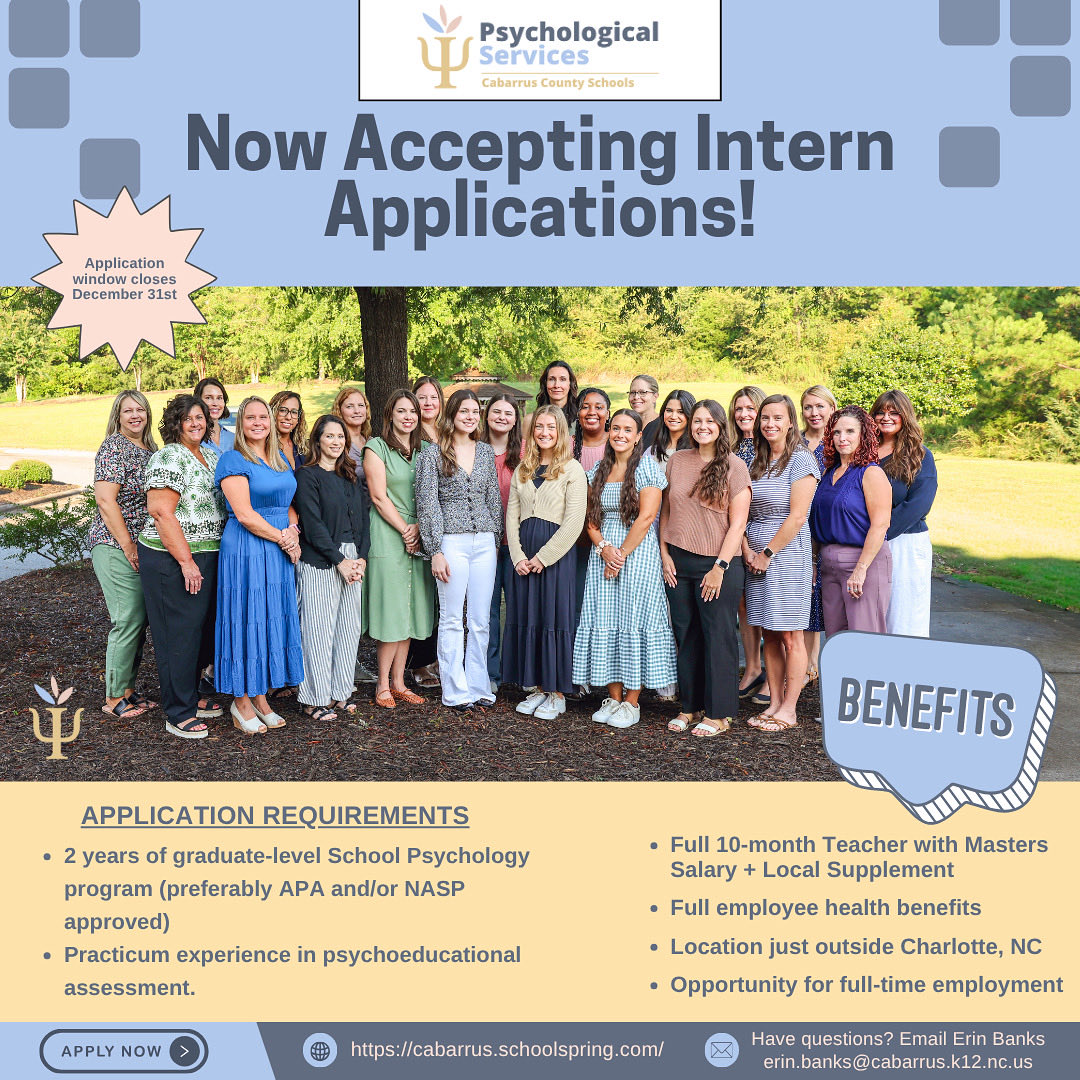 Cabarrus County Schools Psychological Services tweet media