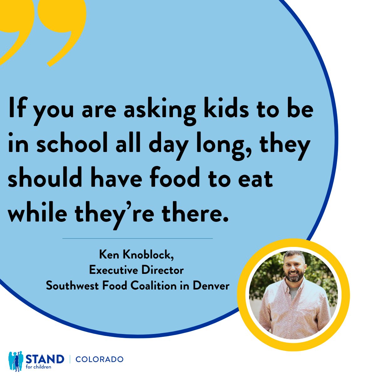 It’s time to vote, Colorado! Vote YES on Propositions LL and MM to continue to ensure all Colorado public school students get a free, nutritious breakfast and lunch at school. 🍎

Learn more here: yesonllandmm.com