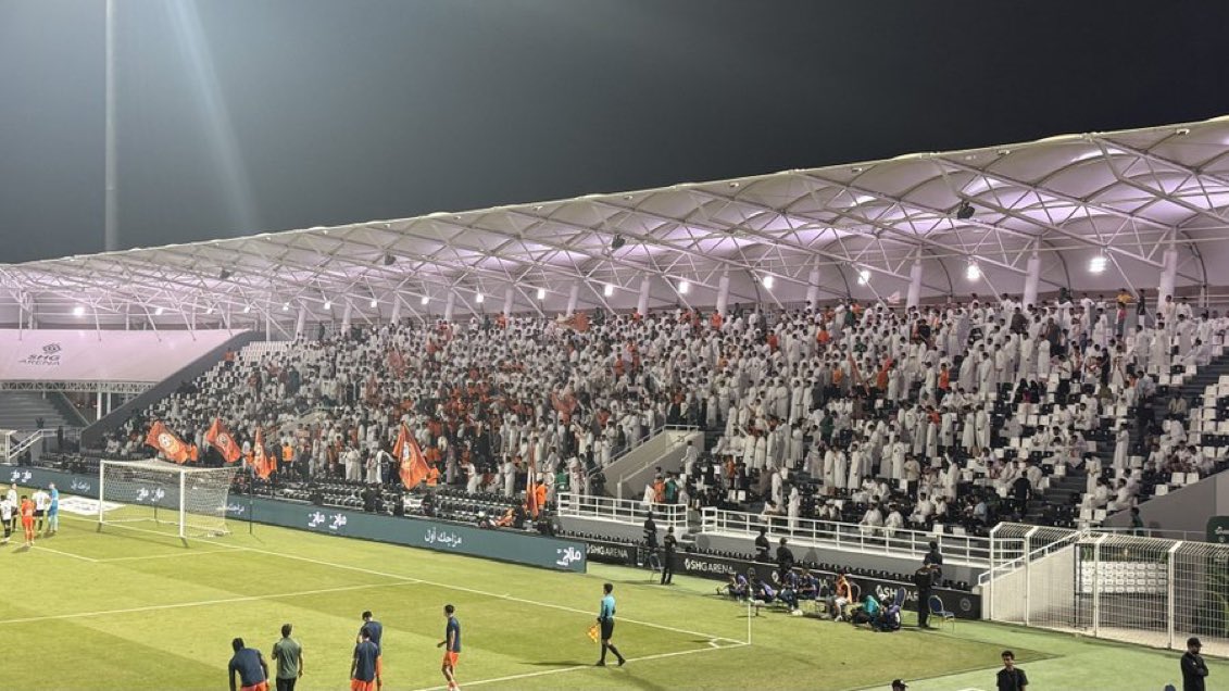 الحمد لله على كل حال والعوض في الدوري إن شاء الله كان ودنا نفرحكم ونفرح الجمهور الي حضر لاكن هذي حال الكورة والله يعطيكم العافية.🧡