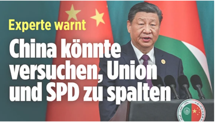 Dafür braucht es sicher nicht China. #SPD und #CDUCSU schaffen das ganz alleine.