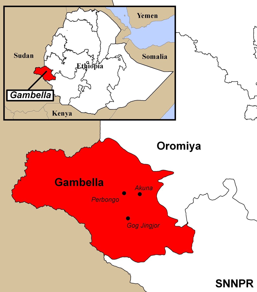 Yonijoni3's tweet image. Culturally and linguistically, Gambella belongs with South Sudan, not #Ethiopia 

#Eritrean #Assab #Ethiopia