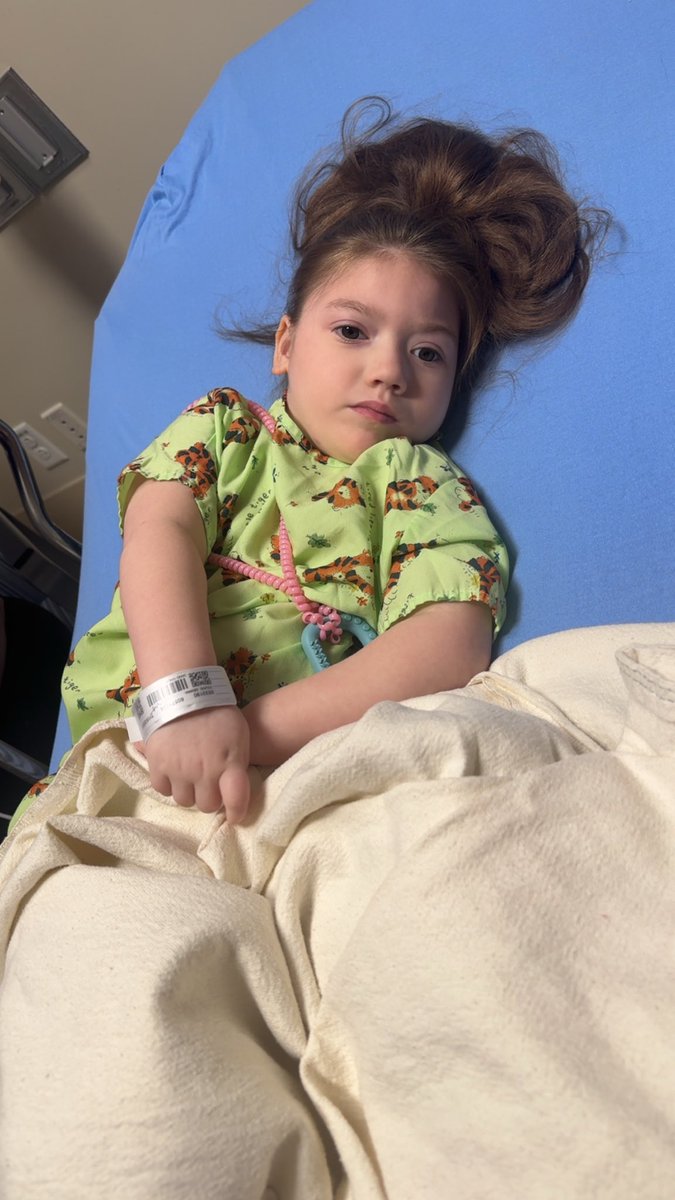 YoungMikey17's tweet photo. Gemma having another Surgery today. She really is the strongest and most resilient kid ever!!! These days are always the hardest for us but we know she comes out even stronger at the end. #TeamGemma https://t.co/Z0zQB8meSz