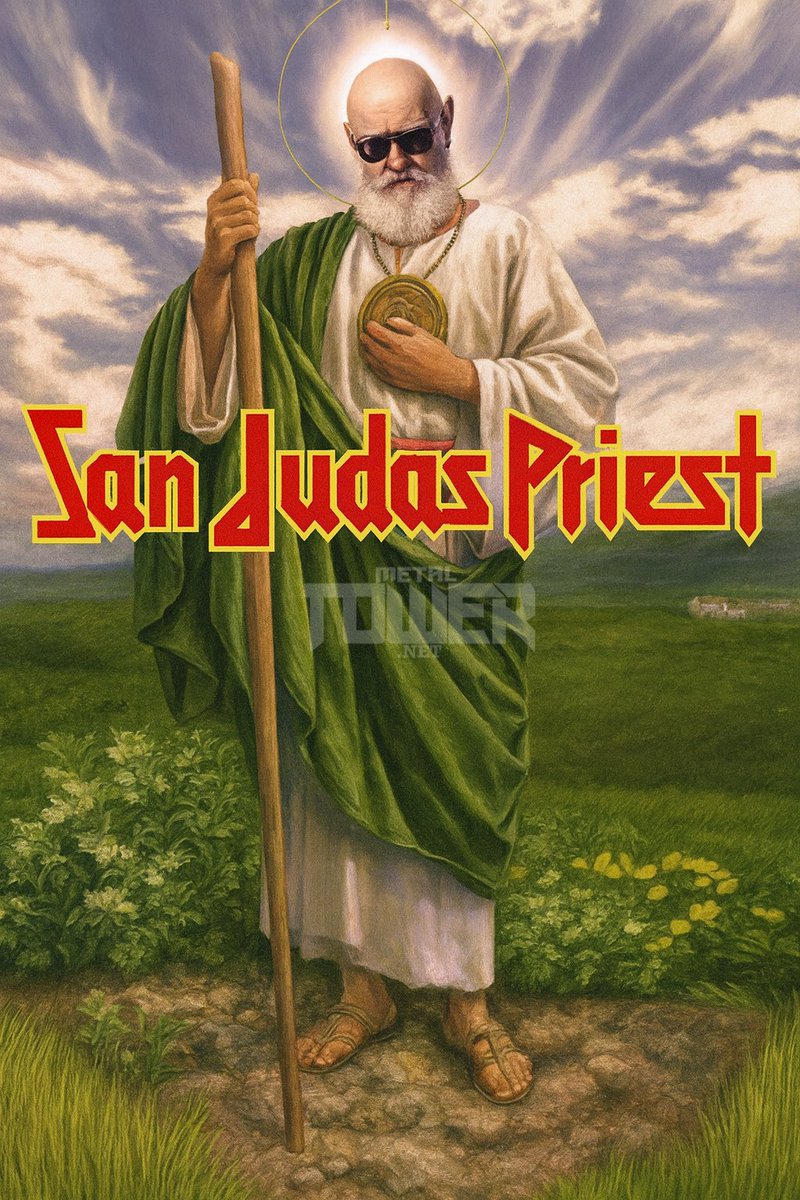 themetaltower's tweet image. Hoy acá se venera a San Juditas Priest, para que nunca nos falte buena música metálica🤘