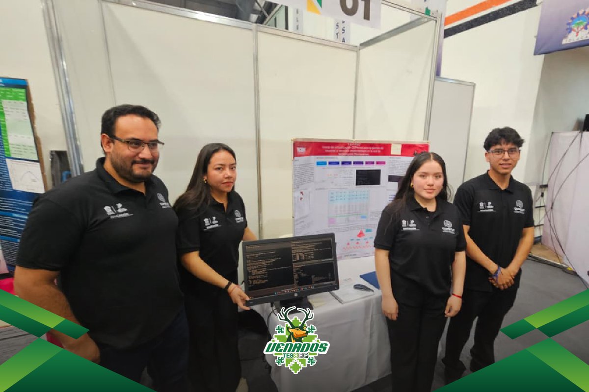 TESSFP_Edomex's tweet image. 💡 Estudiantes del #TESSFP participan en la Feria de Ciencias e Ingenierías del Estado de México, impulsando proyectos de innovación y desarrollo tecnológico que promueven la vocación científica. 👏
#OrgulloVenado 🦌 #FECIEM #Ciencia #Tecnología #Innovación