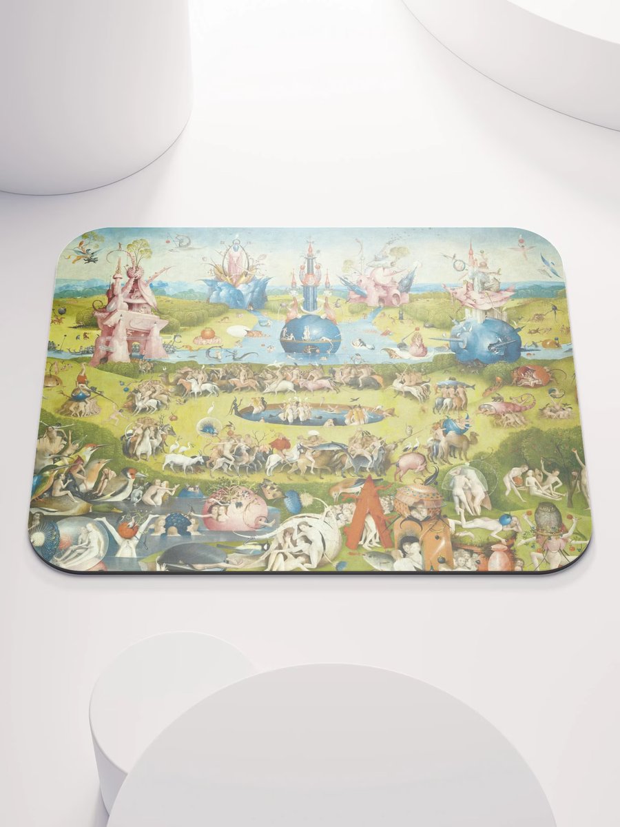 betweenforms's tweet image. New drop: Bosch’s “The Garden of Earthly Delights” — desk &amp;amp; pocket edition. We’ve captured the most iconic scenes on a premium mouse pad and matching phone cases.
🛒 Shop: betweenforms.com/collections/bo…
#BetweenForms #Bosch #GardenOfEarthlyDelights #ArtOnEverything #DeskSetup #PhoneCase