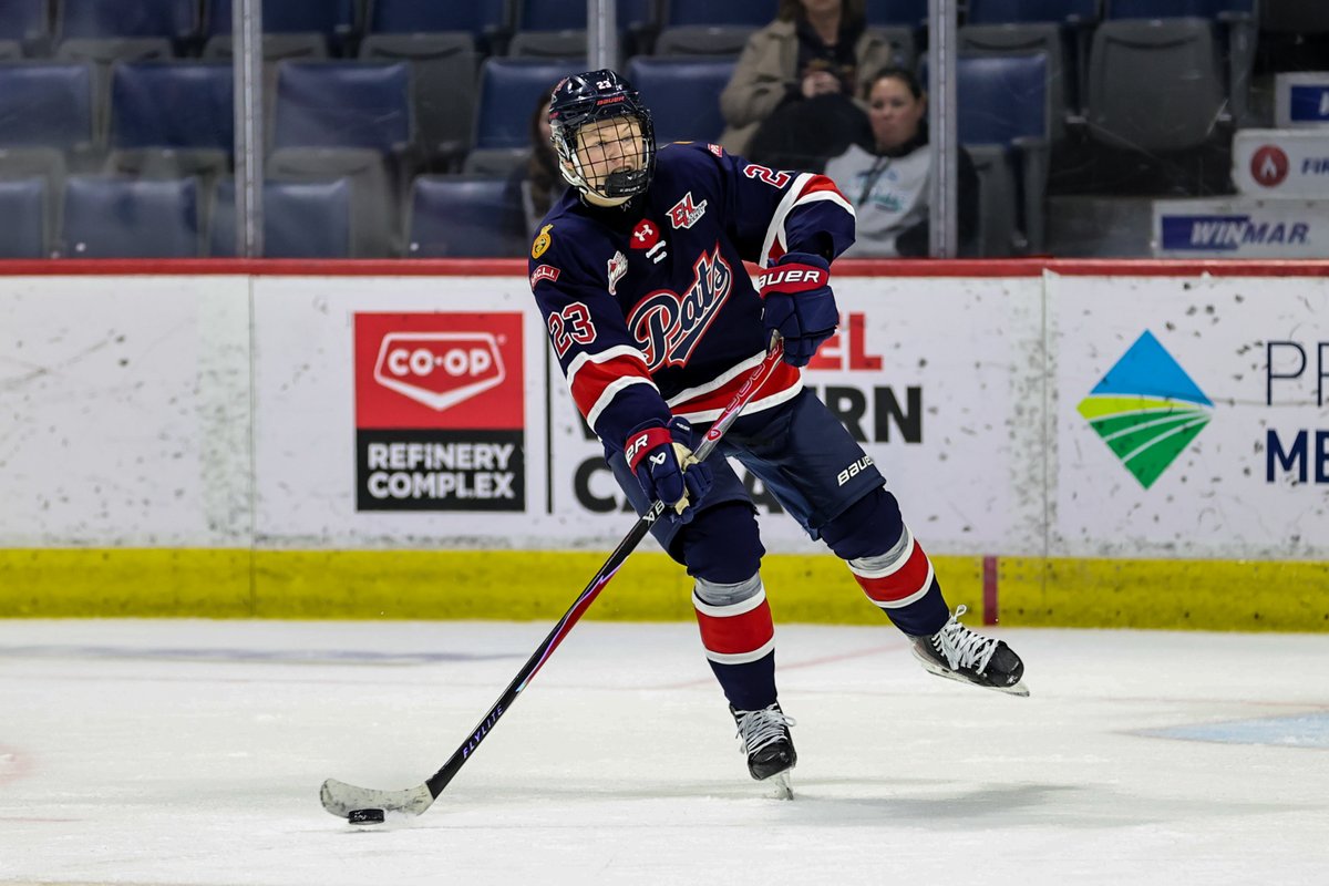 NEWS: 2009-D Aiden Wagner has joined the Pats for the remainder of the 2025-26 season!

We would like to thank the <a href="/stoonblazers/">Saskatoon Blazers</a> coaches and management for their cooperation, and support of Aiden getting this opportunity in Regina and the WHL!

#ReginaPatsHockey | #BlueRunsDeep