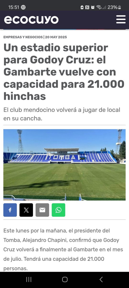 ChichoBazzali09's tweet image. EN AFA ANALIZAN EL PEDIDO DE 
ALDOSIVI. 
Godoy cruz 👇
-Estadio Nuevo
-Predio 5 estrellas 
-20 años en primera 
-Jugador mundialista 
-IA &quot;Es el más importante de Mza&quot;
SIN #ESCRITORIO
Fin.