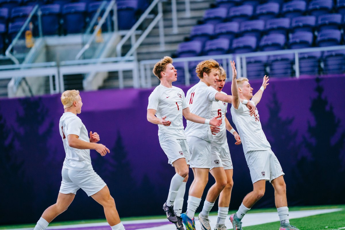 The Crimson are headed to Friday’s Class 3A championship game against Edina! 🍁⚽️

(📸: <a href="/734_visuals/">Brianna Burnham</a>)