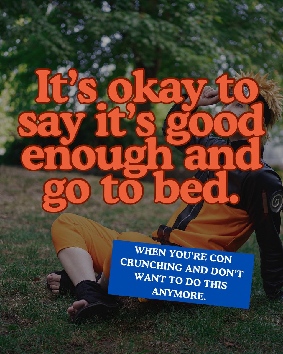 twinfoolz's tweet photo. Cosplay Affirmations
Things to remind yourself when times are tough.
#cosplay #cosplayer #cosplaysupport #inclusivecosplay #crafting https://t.co/EXaMMYAshQ
