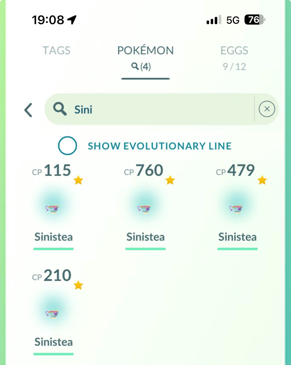 280 caught in an hour, four authentic, no Hindi, no shiny, no shiny authentic (my goal) hope it comes back with both for a wild comm day soon 😅😭