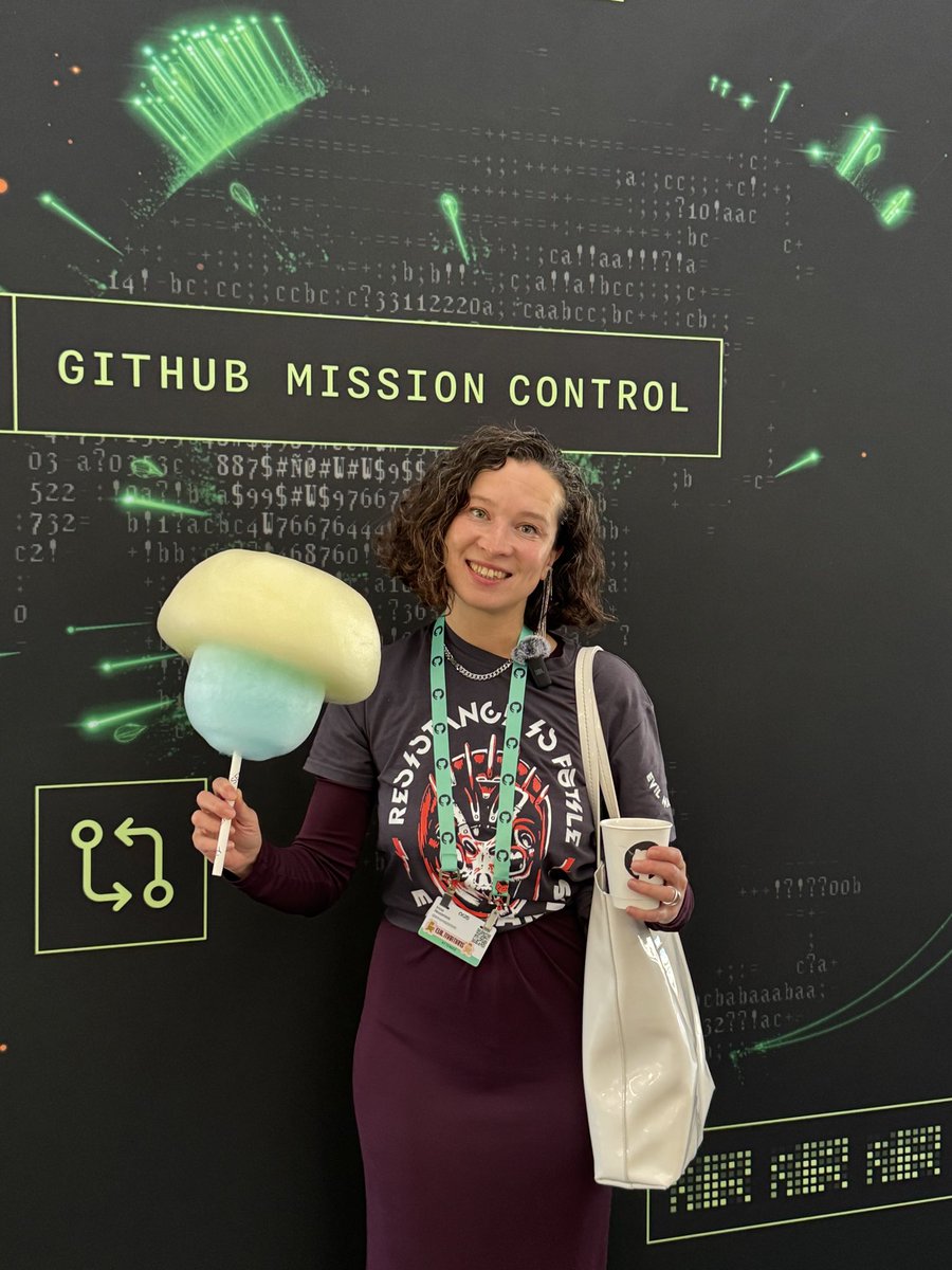 inazarova's tweet image. Just got here and at risk of sugar coma already! #GitHubUniverse