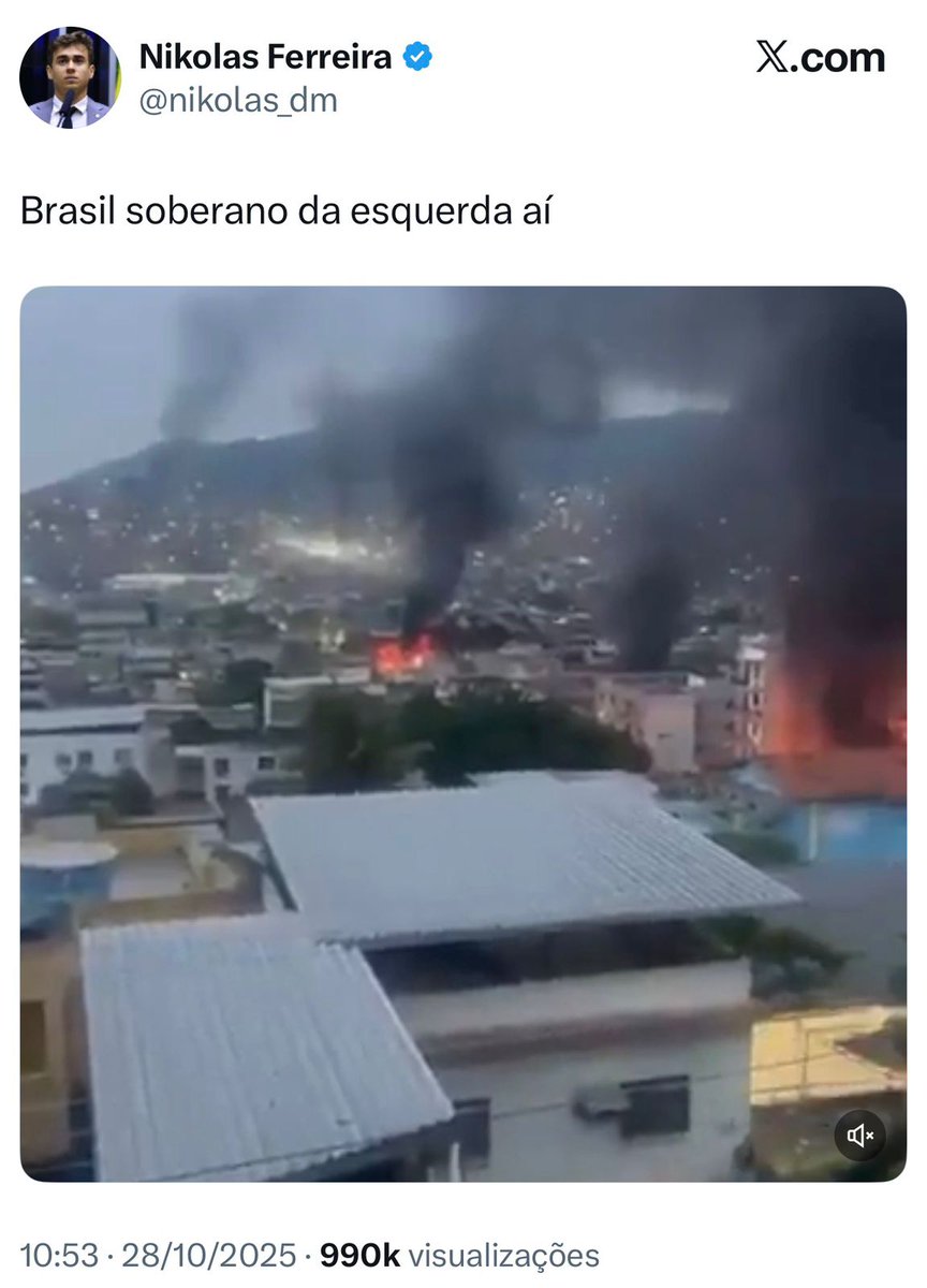 Cláudio Castro FLERTA COM O CAOS e lança o Rio às chamas, dando palco para a extrema direita lacradora, que tenta culpar o governo federal pela gestão DESASTROSA do Castro! Letalidade demais e inteligência de menos.