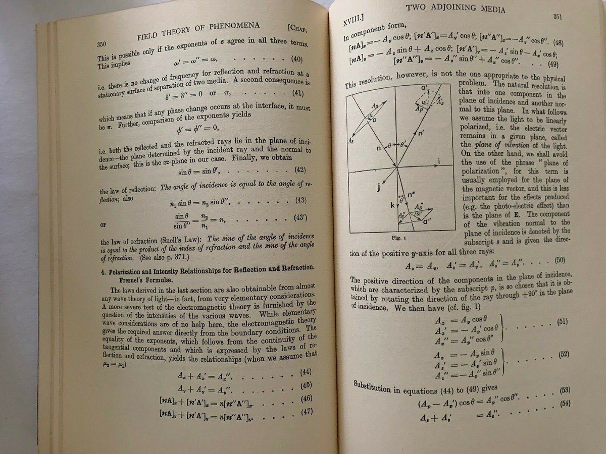 "The most important book I studied at Winchester College was perhaps Joos's Theoretical Physics...it was mostly where I learned physics altogether. So it gave me, I think, a very good taste of what physics is about." - Freeman Dyson