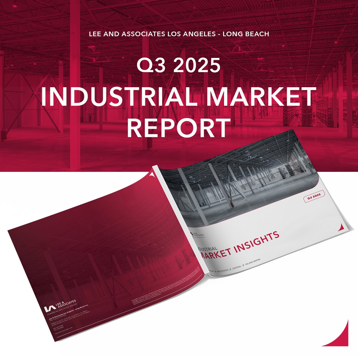 Track vacancy, absorption &amp; rent trends shaping SoCal’s key industrial markets.

📍 South Bay | Mid Counties | Central | Inland Empire
🔗  loom.ly/ocd12yA

#IndustrialRealEstate #MarketReport #LeeAndAssociates