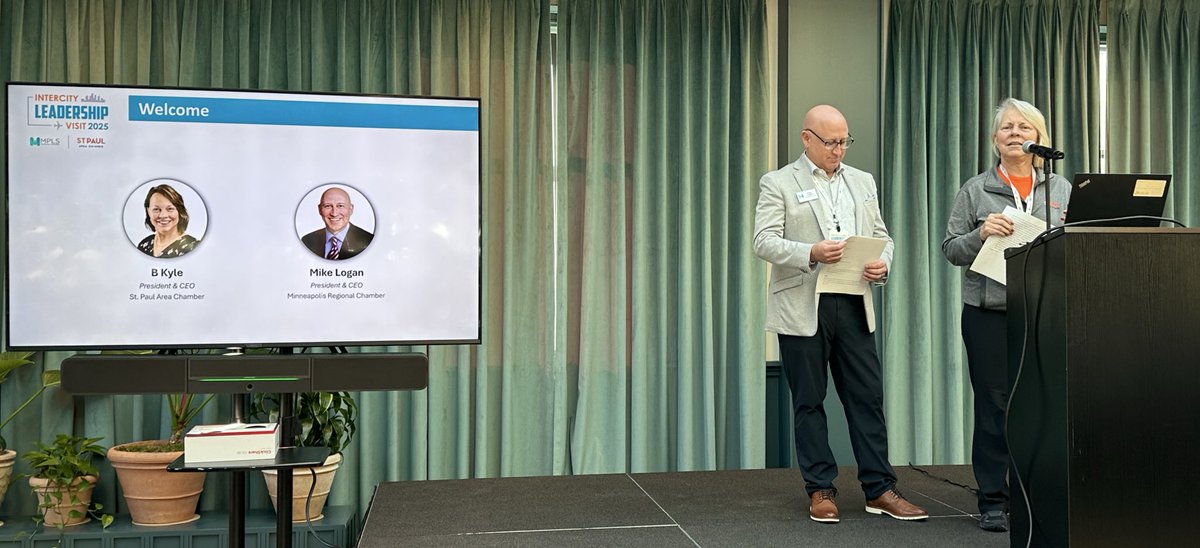 #ICLV2025 is live in Detroit! <a href="/MplsChamber/">Minneapolis Regional Chamber</a> &amp; <a href="/SPACC/">St. Paul Area Chamber</a> are leading a group of ~120 business and civic leaders to learn from our counterparts here. The 23rd annual ICLV continues to build connections and bring home new ideas to strengthen our region.