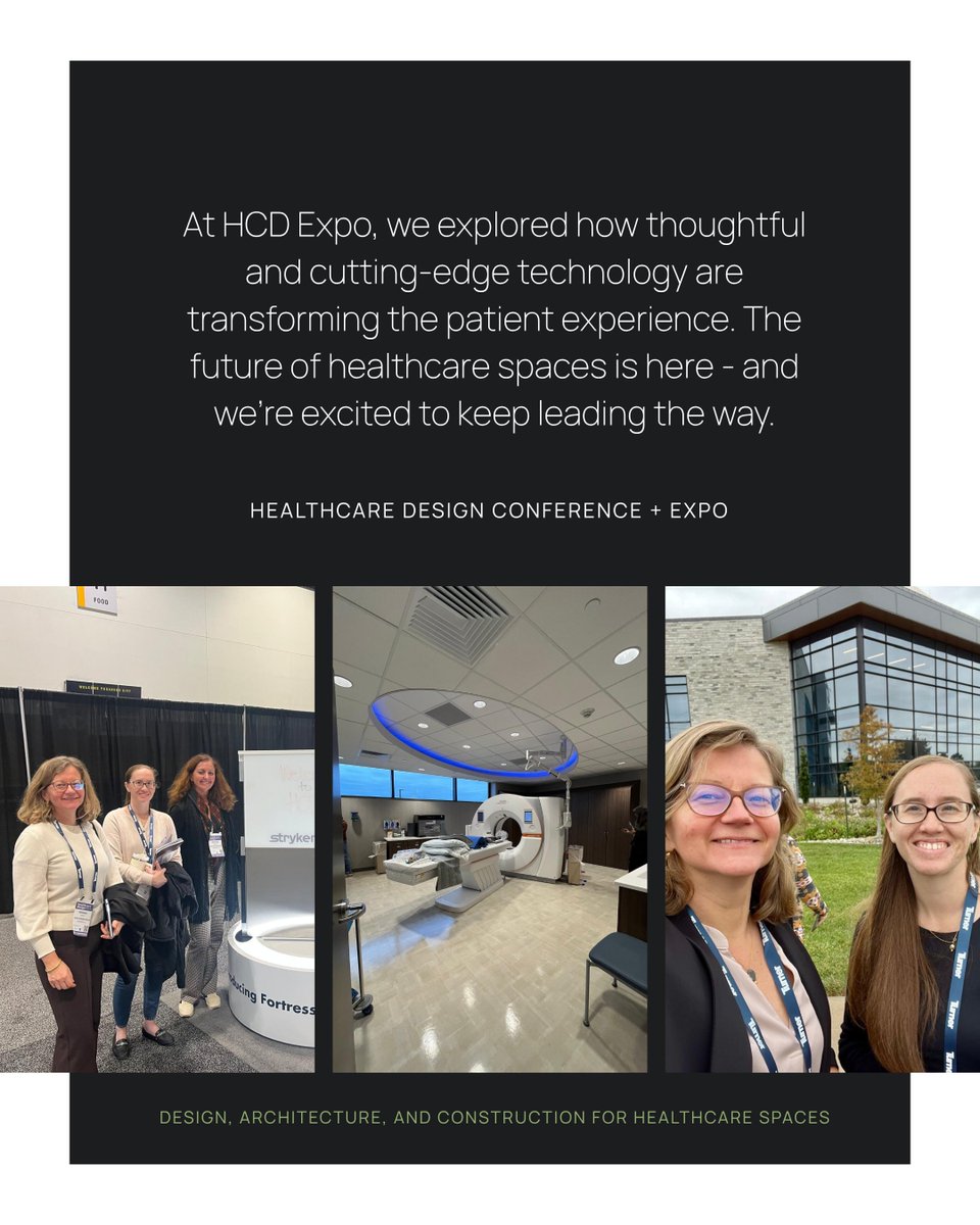 APEXDB's tweet image. At the Healthcare Design Conference + Expo, we connected with innovators shaping the future of care environments. From Imaging Centers to ASCs, Apex delivers integrated spaces where design, tech, and precision enhance patient care. 

#Apex #HealthcareDesign #ASC