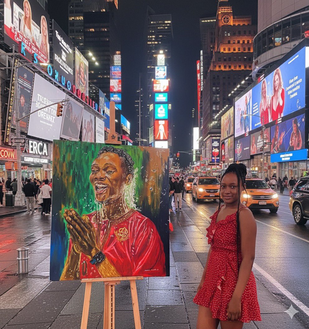 Lammie_Art01's tweet image. Manifesting me, and my art with passport stamps in USA one day