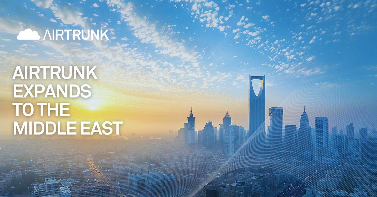 AirTrunk Data Centres tweet media