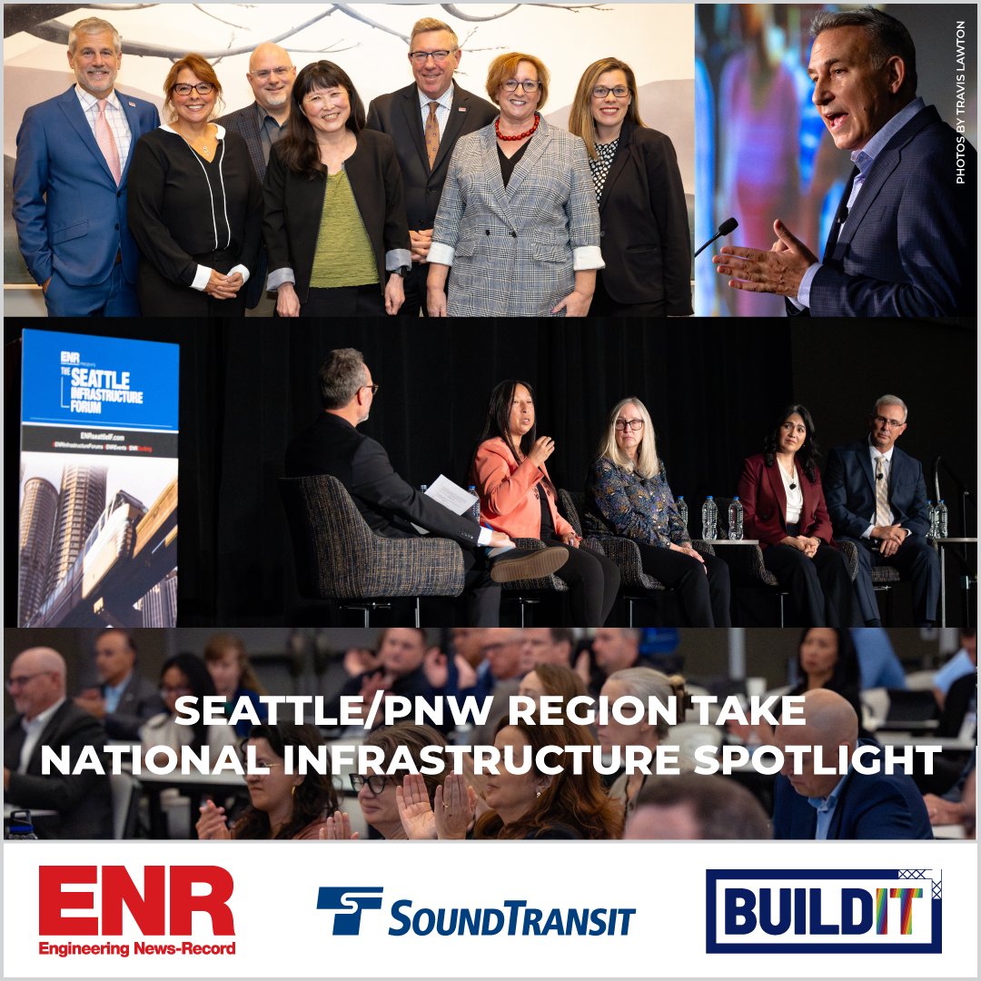 What started as a vision from Terri Mestas - Deputy CEO and Chief Capital Delivery Officer at Seattle’s <a href="/SoundTransit/">Sound Transit - 🚆 🚈 🚍</a> - shined the national spotlight on the Pacific Northwest’s over $100B+ in upcoming infrastructure development projects, on Oct 20 at the Hyatt Regency Seattle!