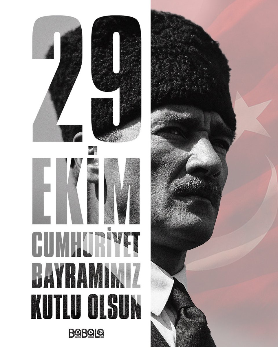 29 Ekim Cumhuriyet Bayramımız Kutlu Olsun 🇹🇷