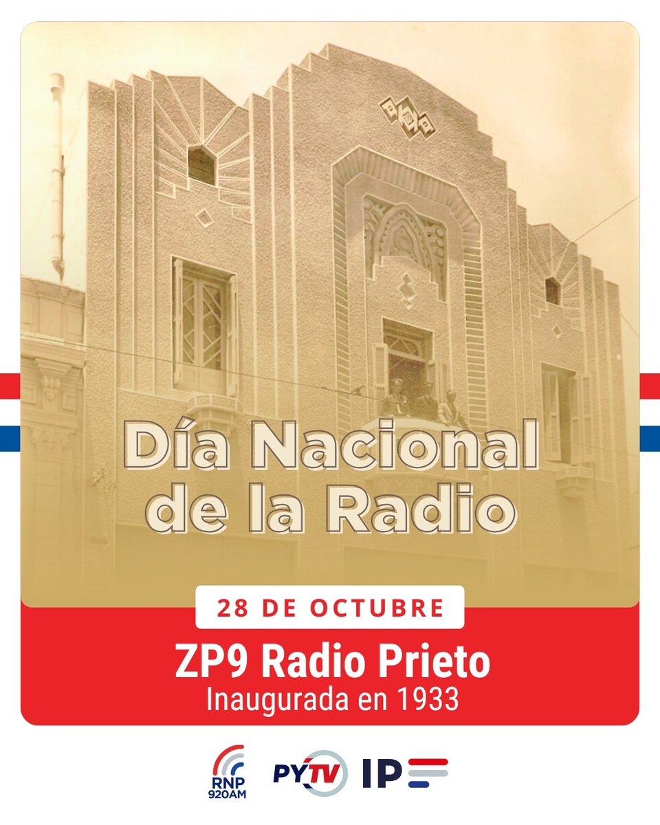 HECTORIVEROS's tweet image. ¡Feliz Día Nacional de la Radio! En esta jornada especial, rendimos homenaje a uno de los medios más emblemáticos y cercanos al corazón del pueblo paraguayo. La radio ha sido y sigue siendo una voz que informa, entretiene, educa y une a comunidades de todo el país y el mundo.
