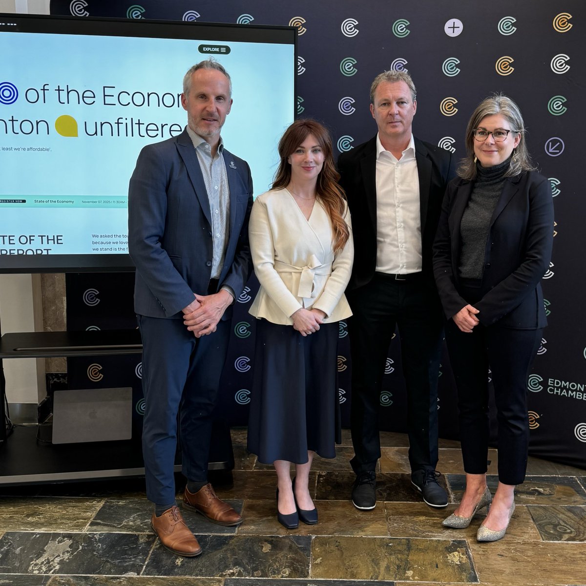 Joined the <a href="/EdmontonChamber/">Edmonton Chamber of Commerce</a> for the launch of their State of the Economy Report. 📊

Our CEO, <a href="/KalenAnderson/">Kalen</a>, said, “When business, government, and industry work from the same facts, we can move beyond debate and start building solutions together.”

economy.edmontonchamber.com
