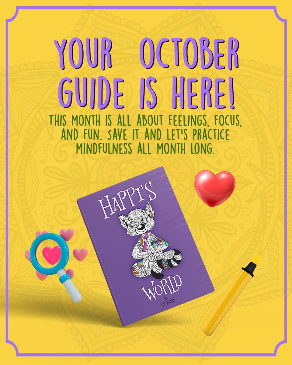 author_susan55's tweet image. Hello, October!

Let’s fill this month with deep breaths, big smiles, and mindful moments. Your guide to a happy, balanced season is here.

🍂Save this post to sprinkle mindfulness into your whole month!

#OctoberVibes #Mindfulness #FamilyRoutine #MonthlyGoals #KidsWellness